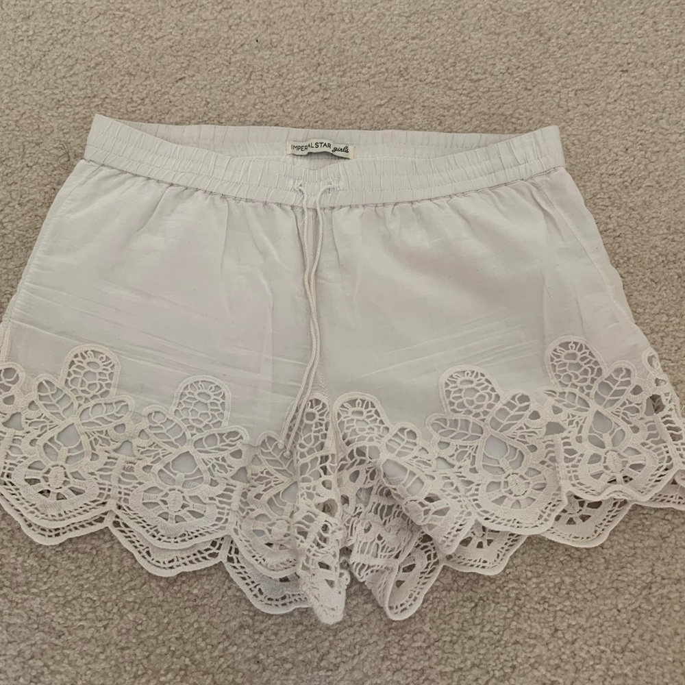 Imperial Star Stylish White Shorts